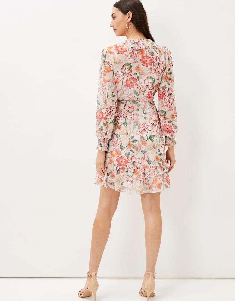 Melinda Floral Wrap Dress