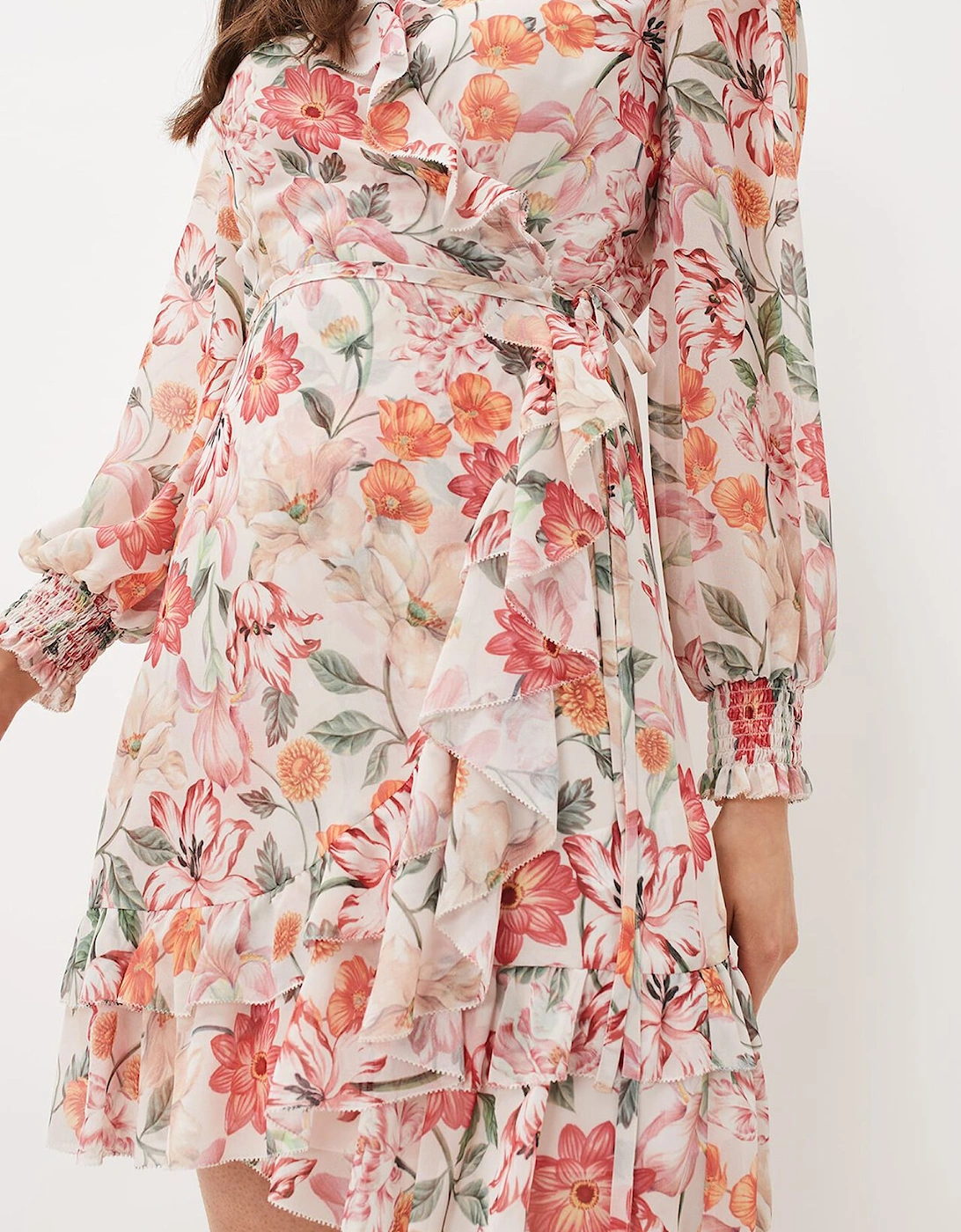 Melinda Floral Wrap Dress