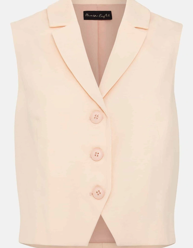 Bianca Peach Waistcoat