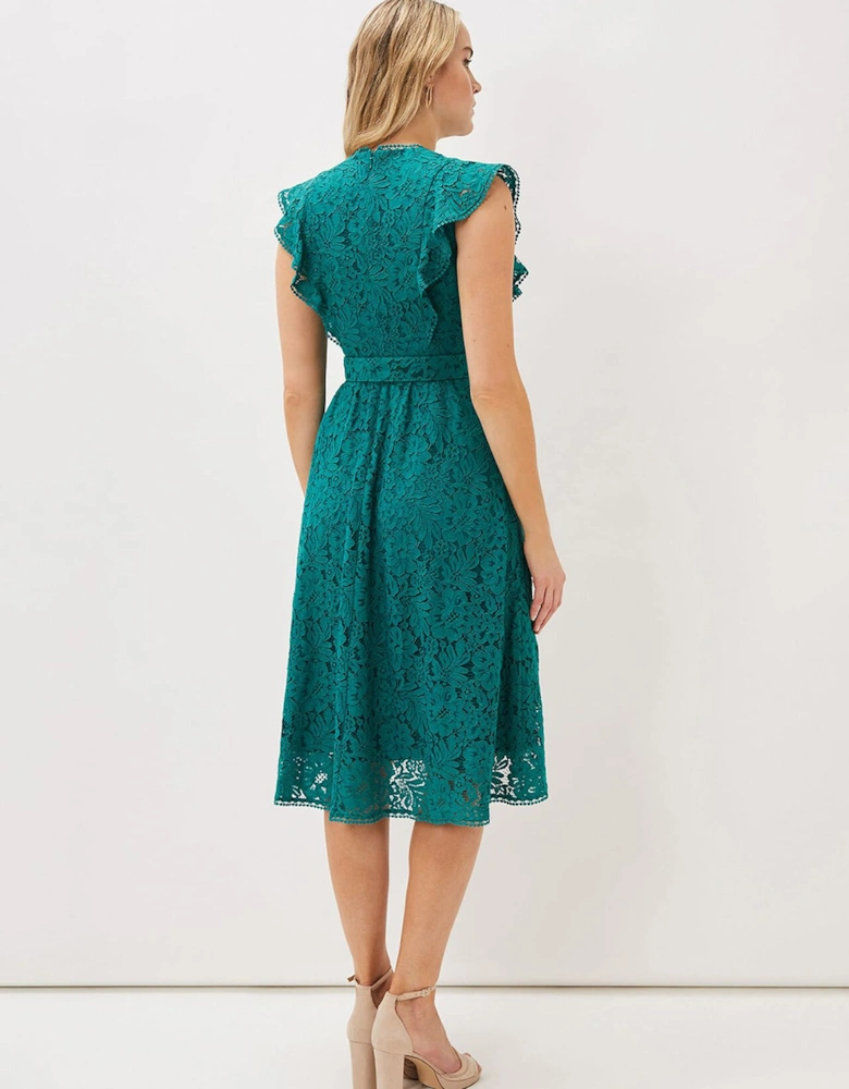 Priya Lace Frill Dress