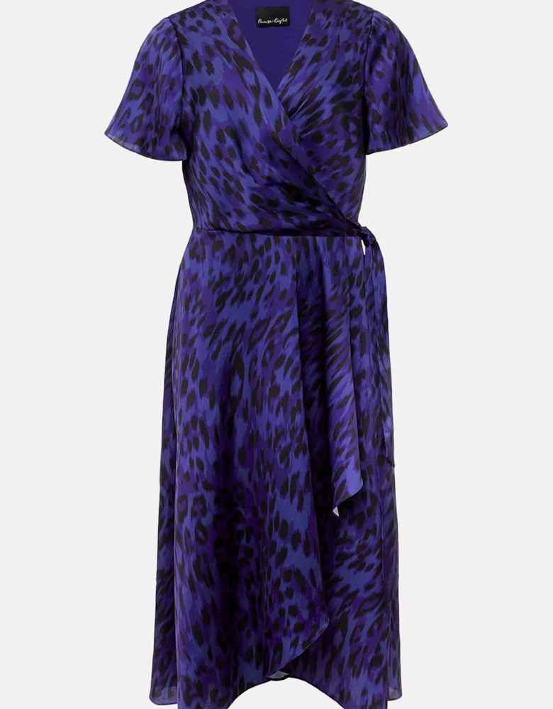 Colletta Print Wrap Dress