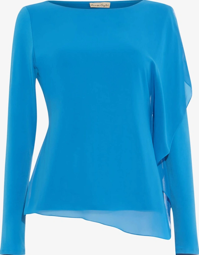 Camille Chiffon Drape Top