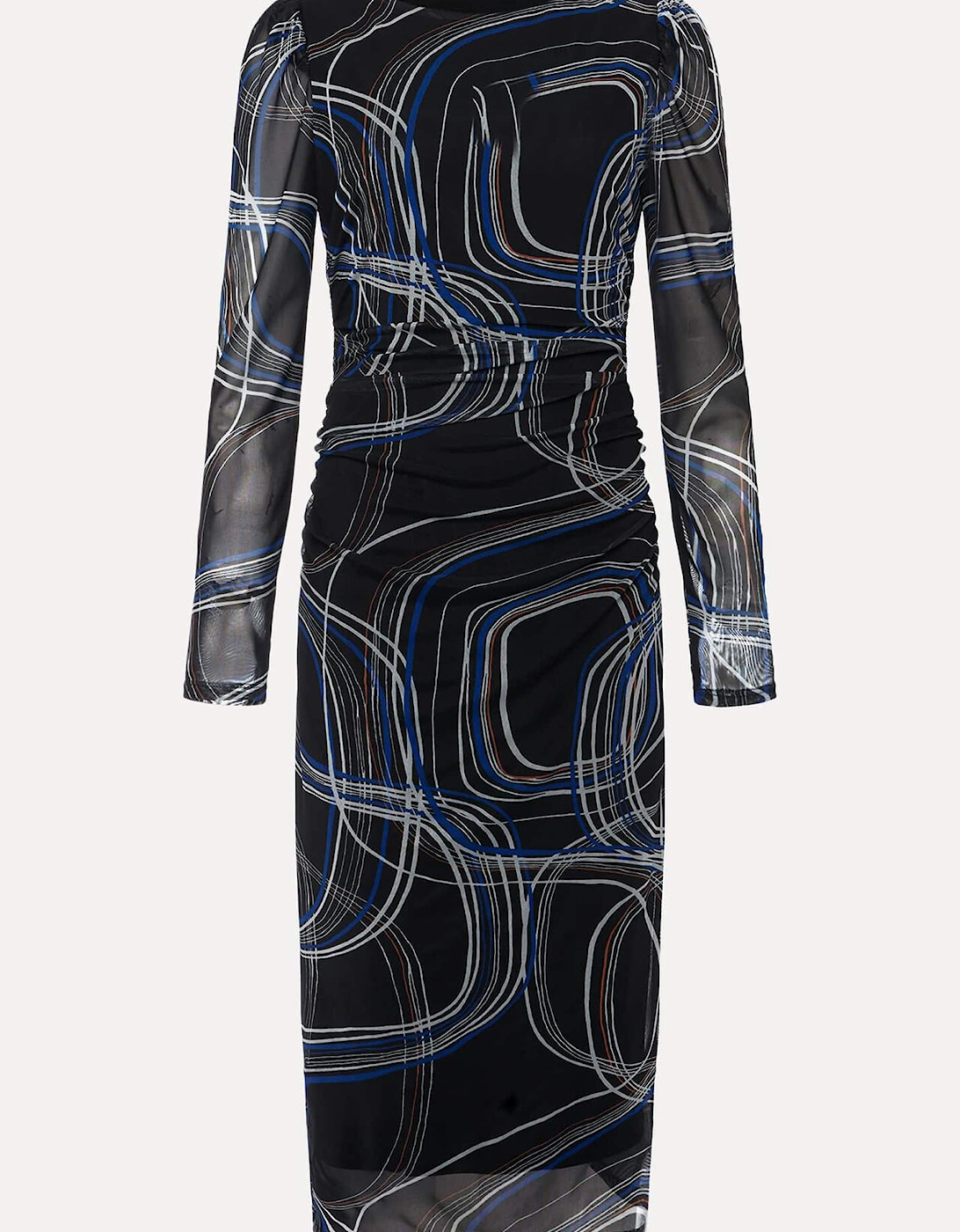 Gizelle Swirl Long Sleeved Dress