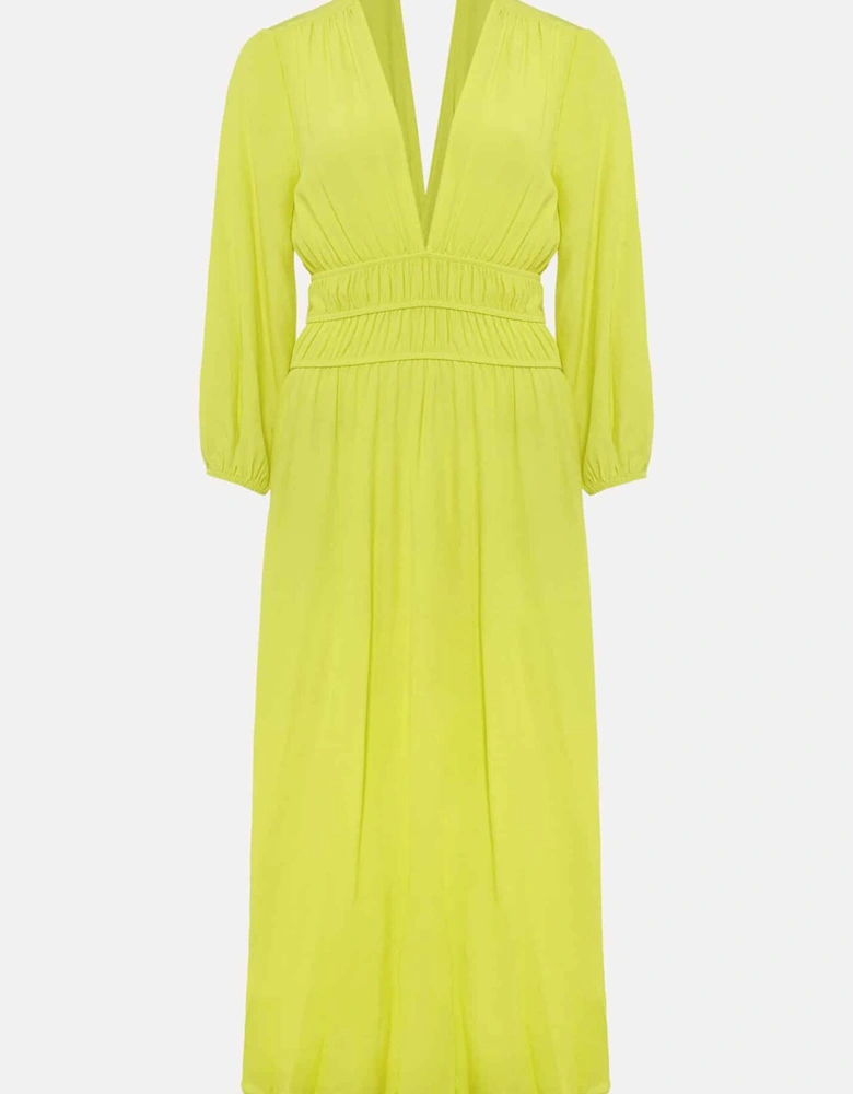 Lina Lime Midi Dress