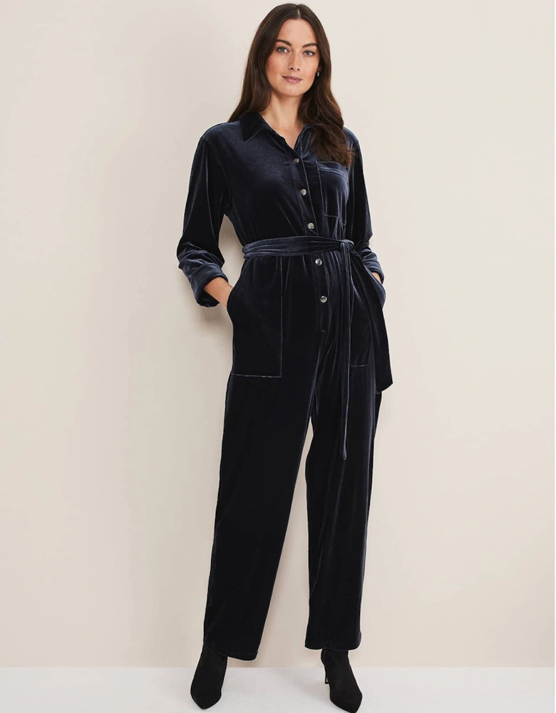 Nala Velvet Jumpsuit