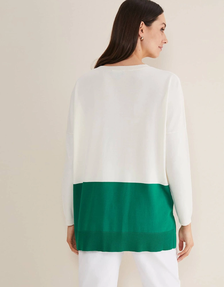 Cleo Colour Block Knit