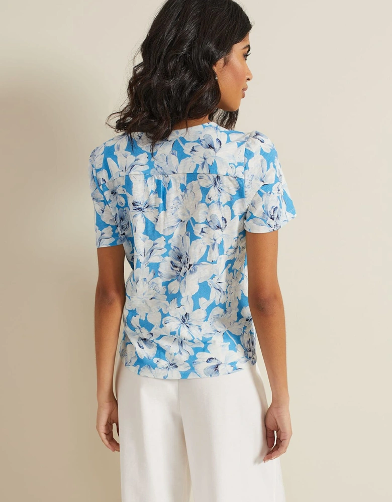 Lorenna Floral Print Top