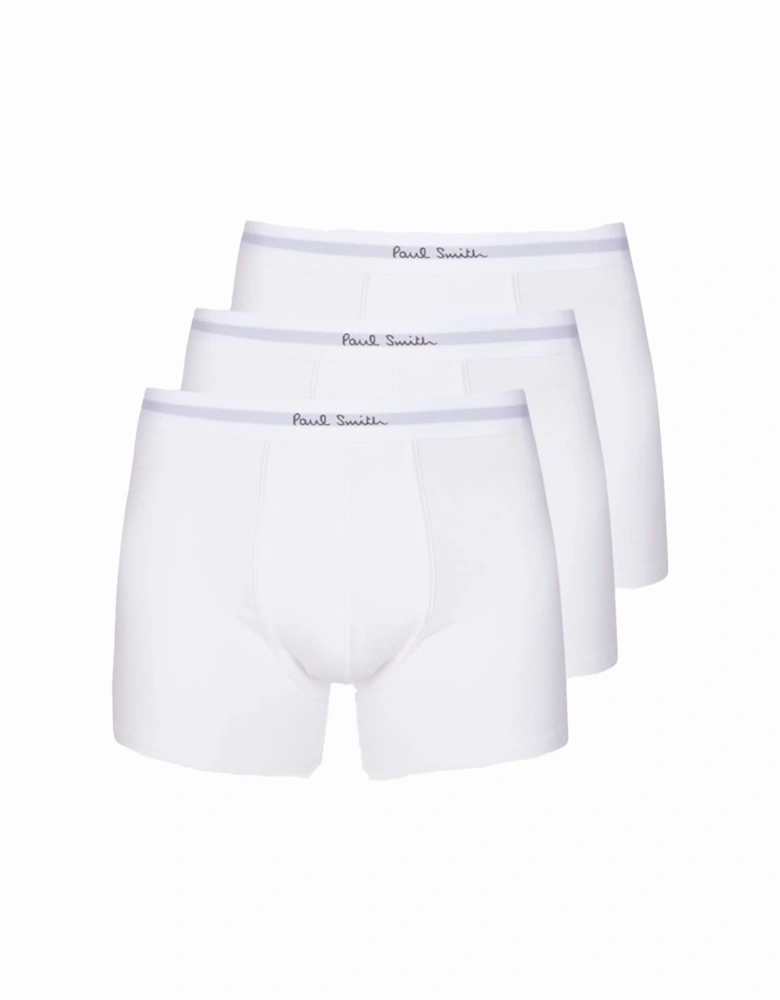 3-Pack Long Trunk, White