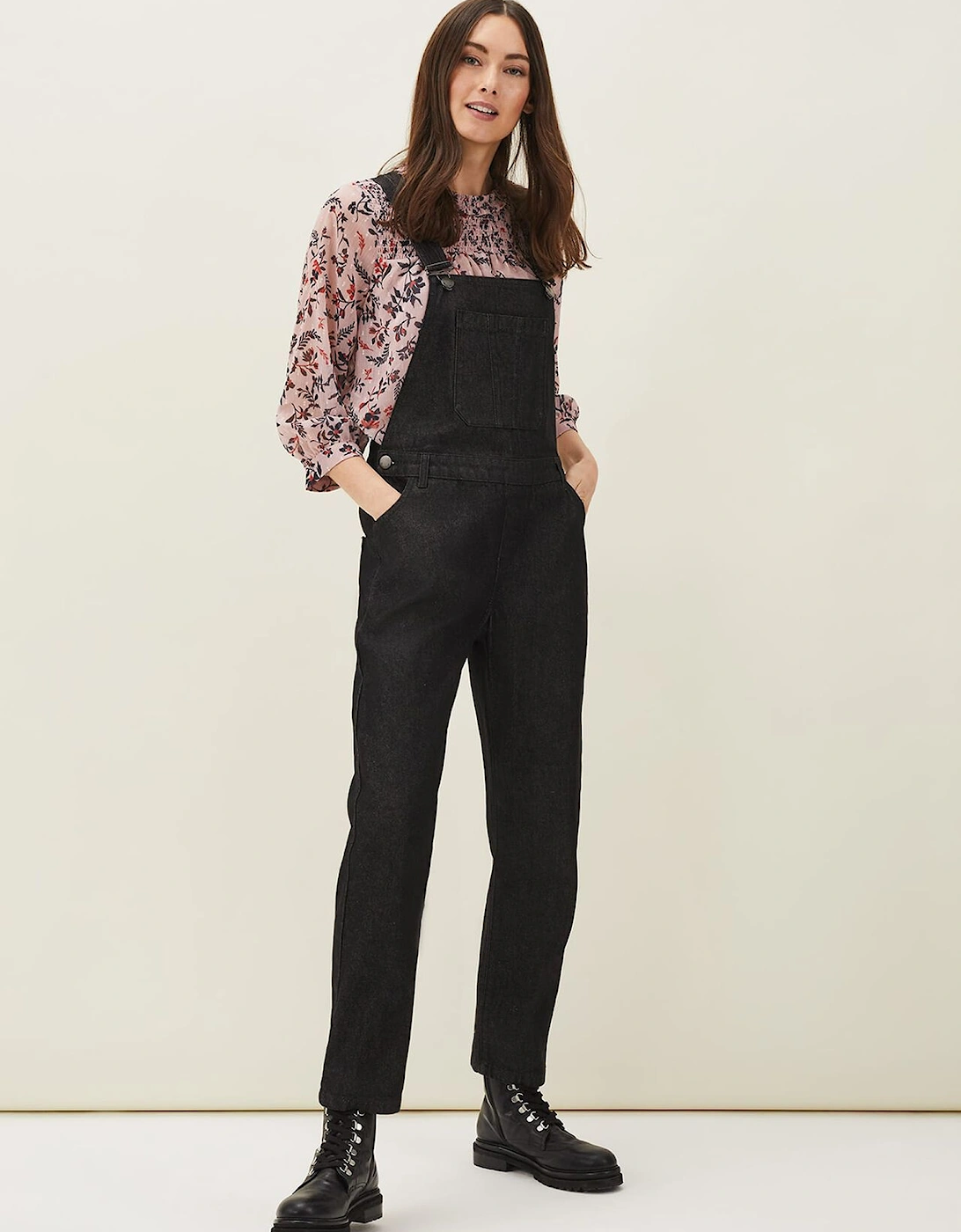 Effie Denim Dungarees