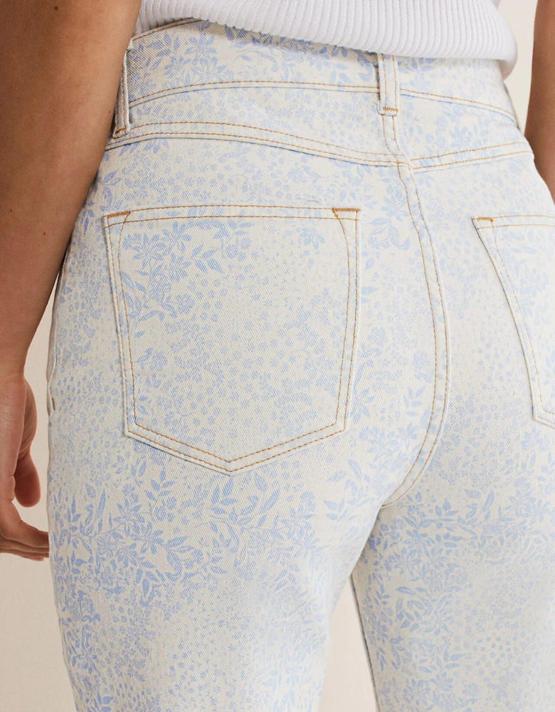 Cordelia Floral Straight Leg Jeans