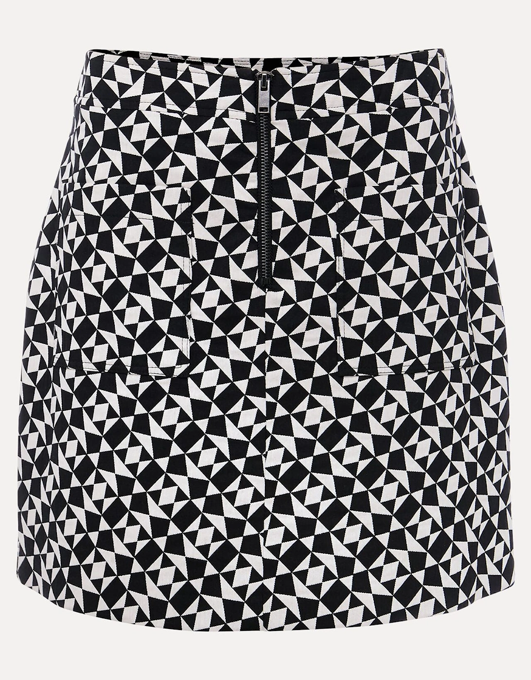 Bregitta Geo Mini Jacquard Skirt