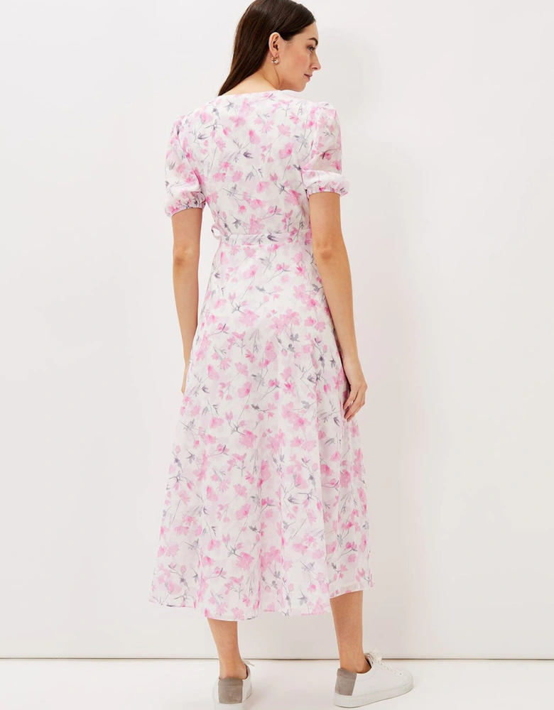 Gabriella Floral Wrap Dress