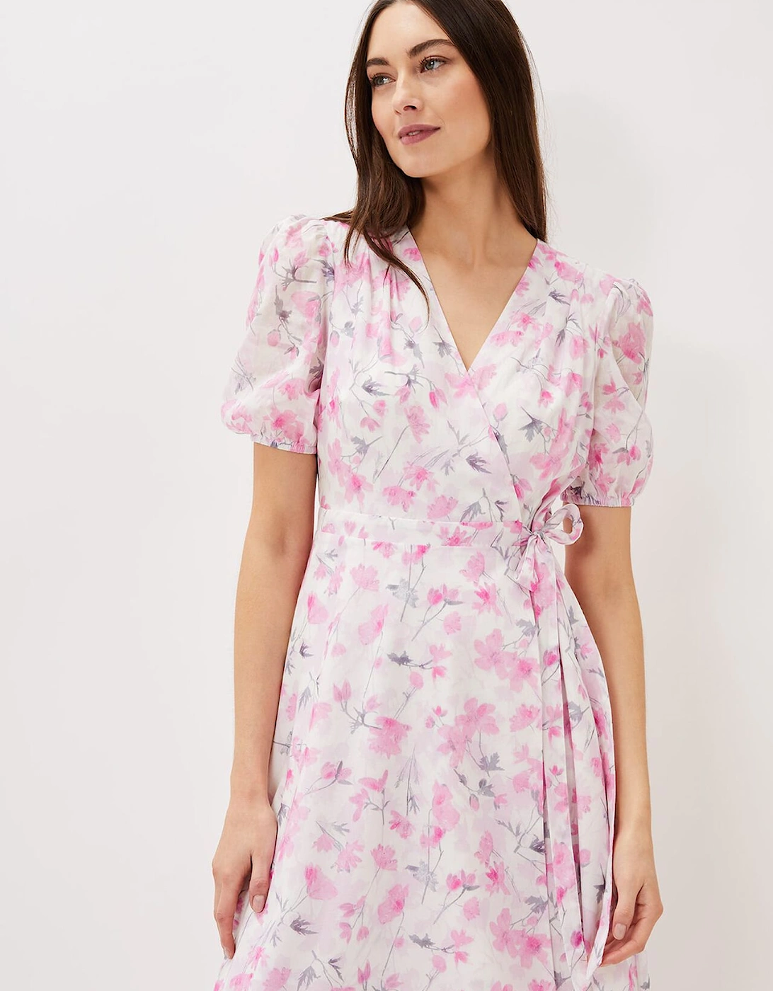 Gabriella Floral Wrap Dress