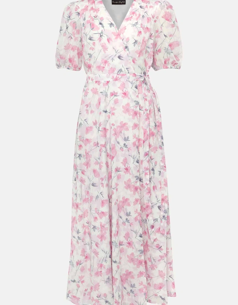 Gabriella Floral Wrap Dress