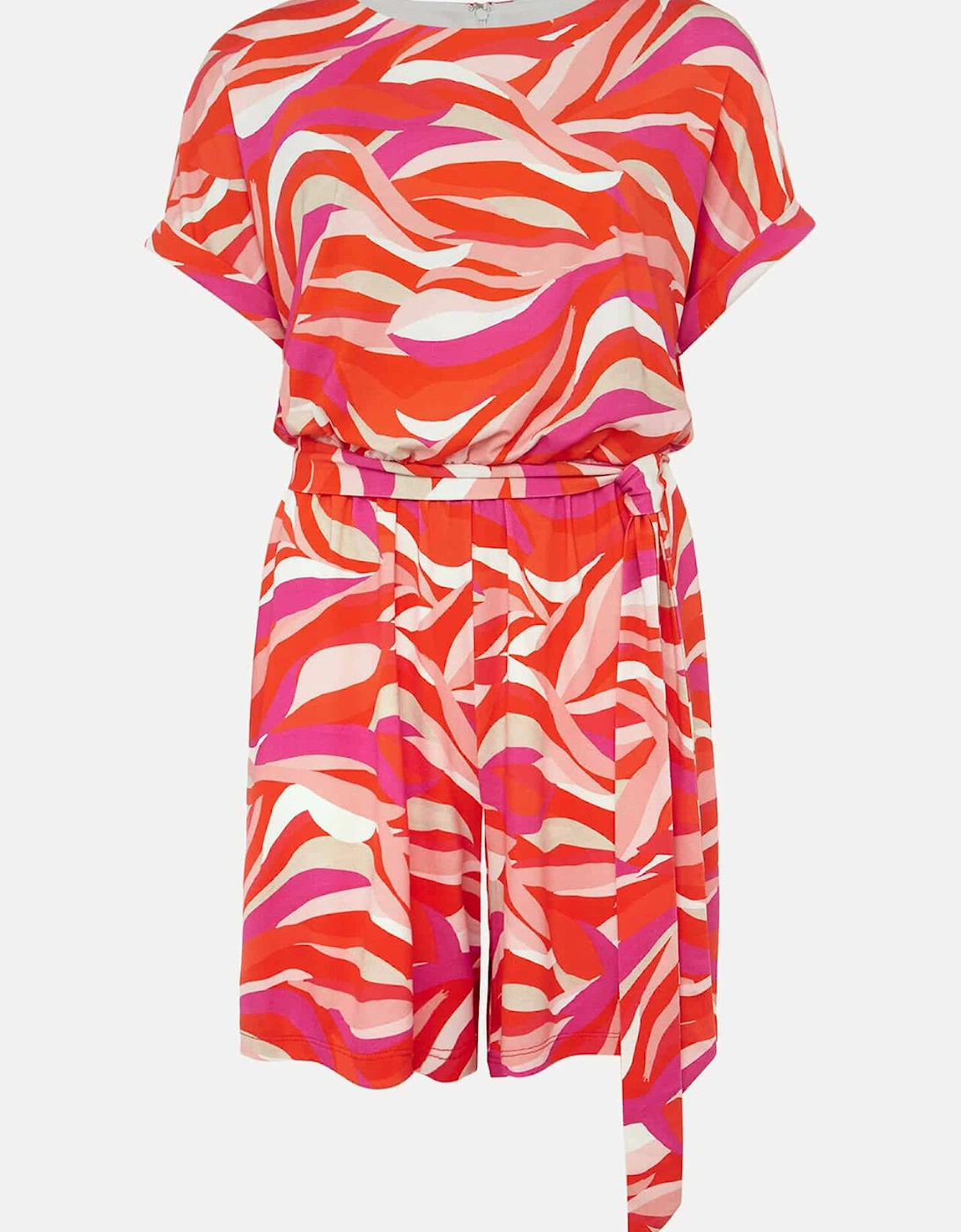 Meryl Jersey Wave Print Playsuit