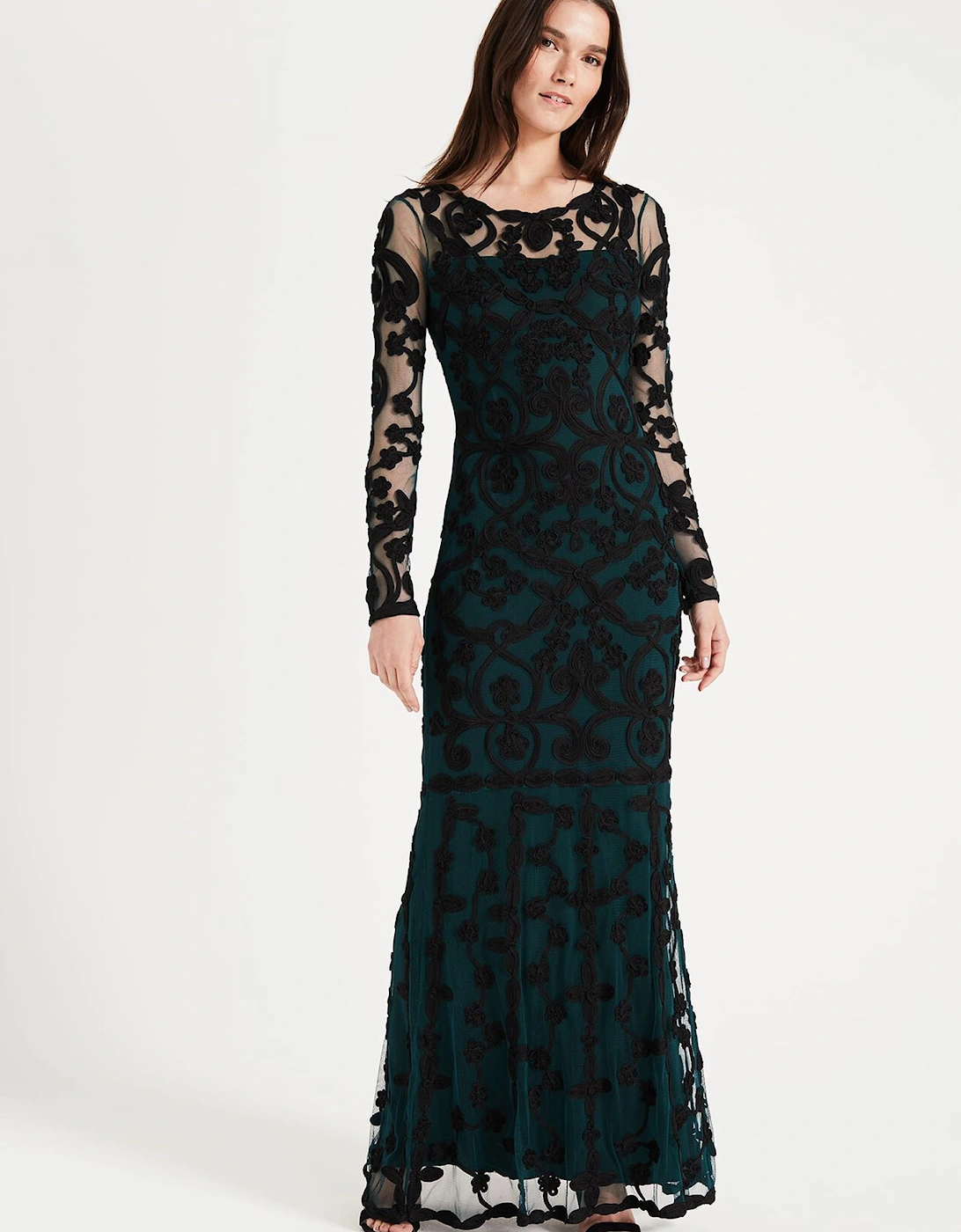 Cristine Tapework Lace Dress, 7 of 6