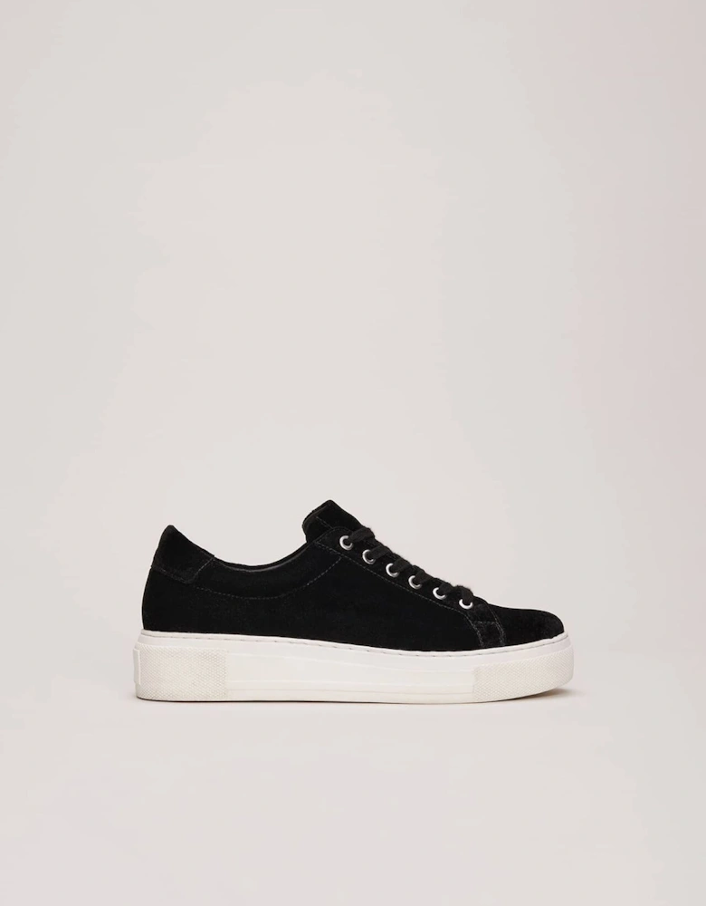 Black Velvet Trainers