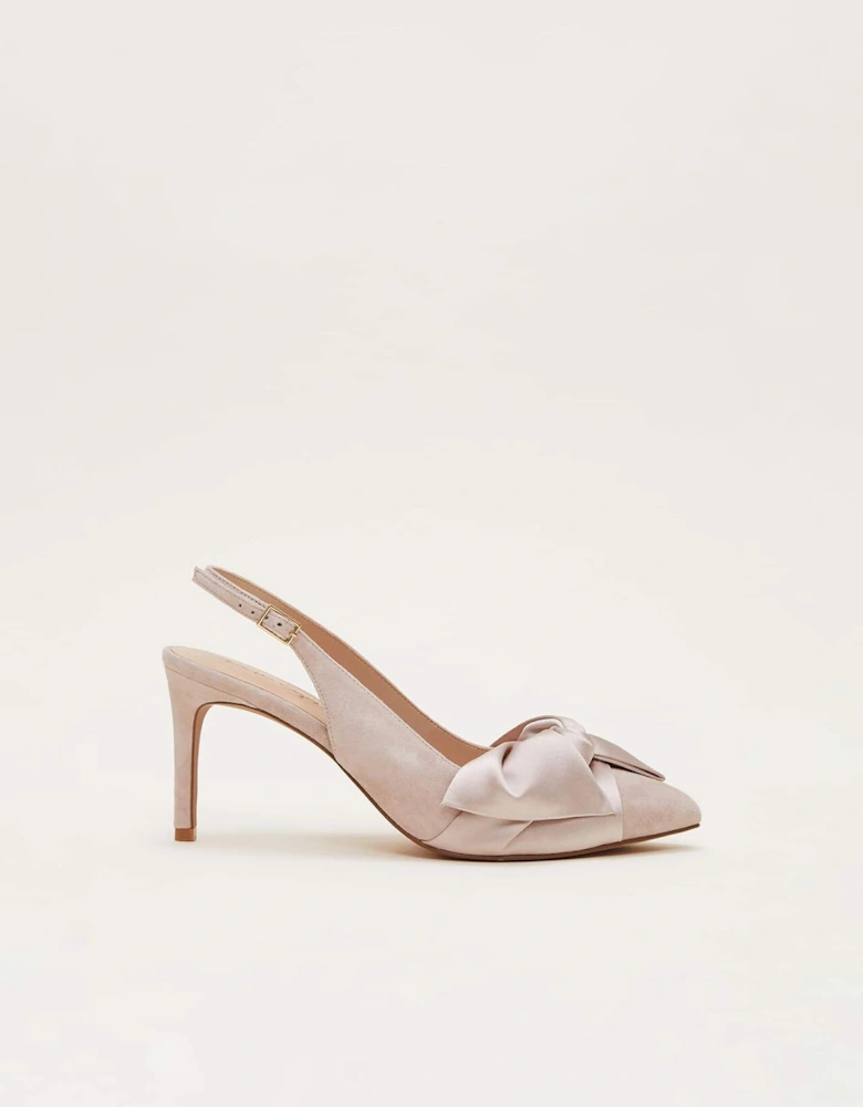 Twist Front Slingback Shoe