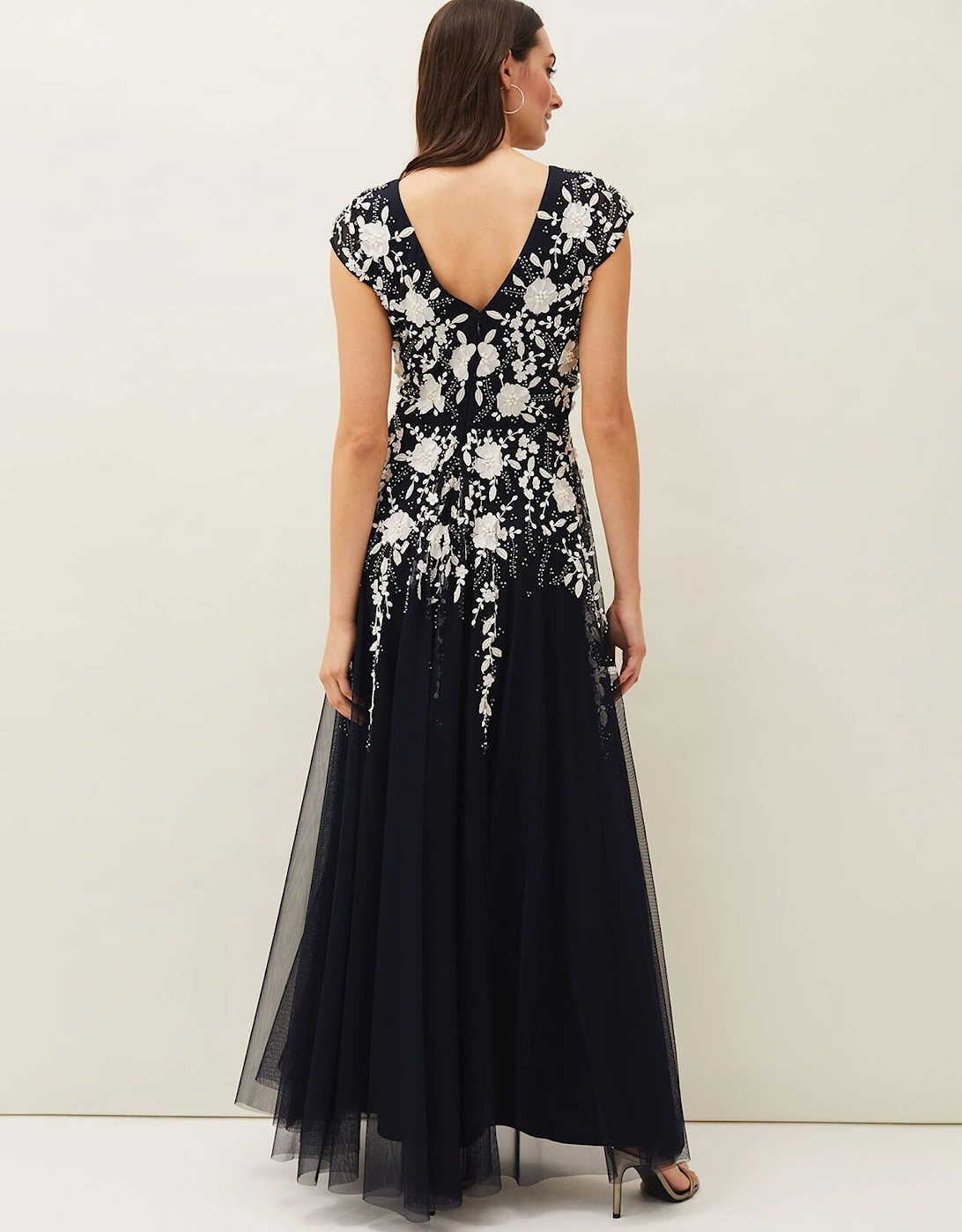 Henriette Embellished Maxi Dress