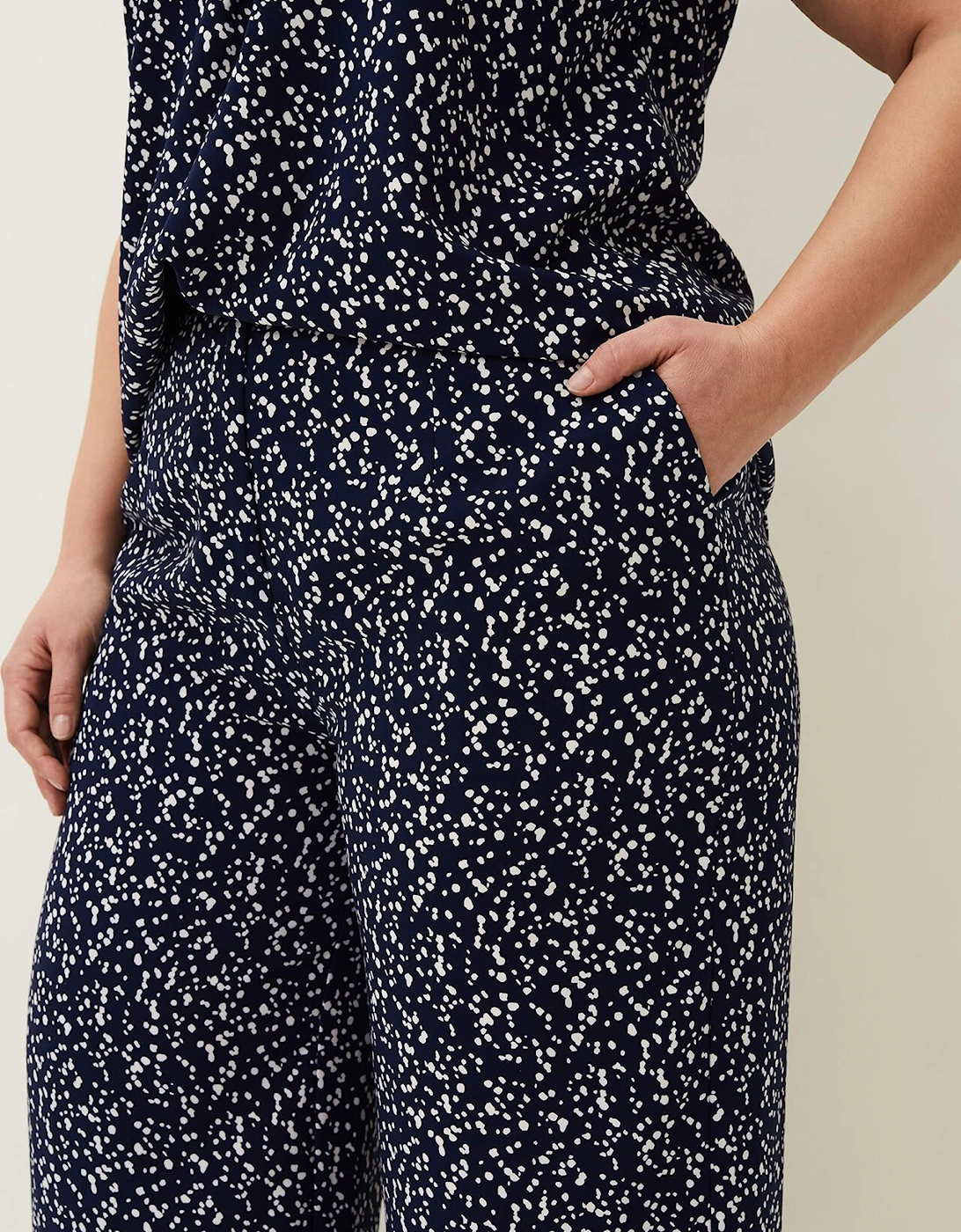 Carin Spot Culotte Trousers