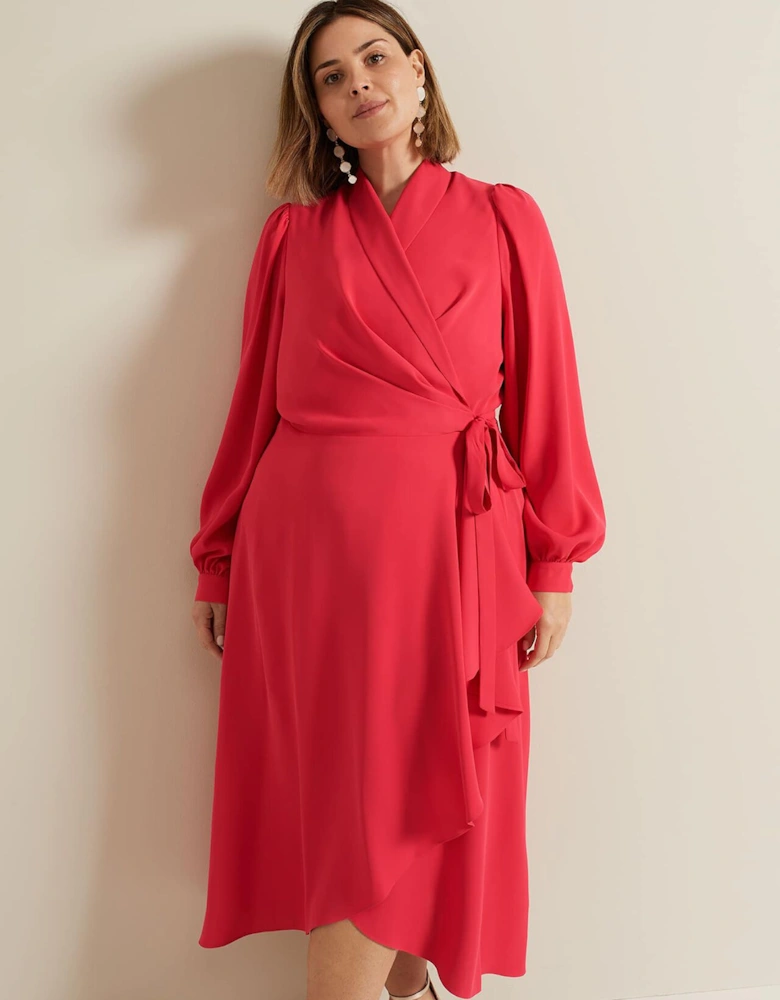 Philippa Long Sleeve Midi Dress