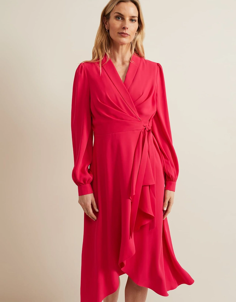 Philippa Long Sleeve Midi Dress