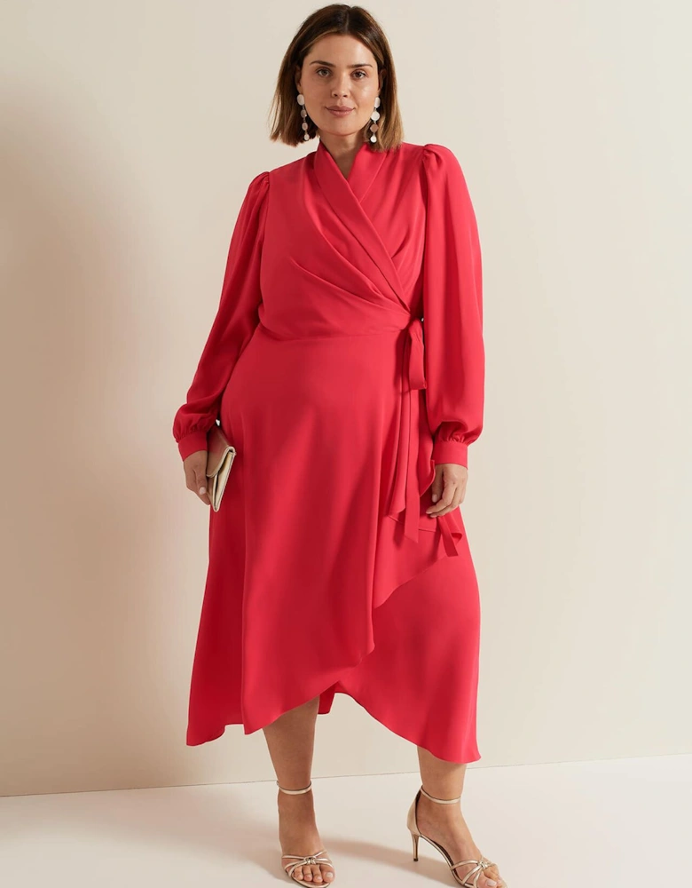 Philippa Long Sleeve Midi Dress