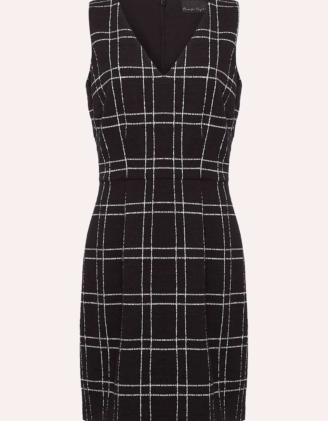 Gemma Checked Pinafore Mini Dress