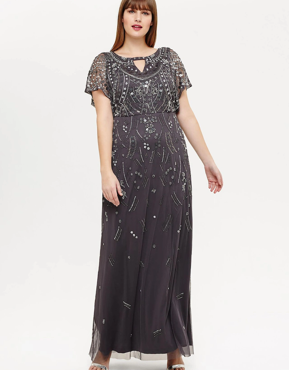 Desiree Beaded Maxi Dress, 6 of 5