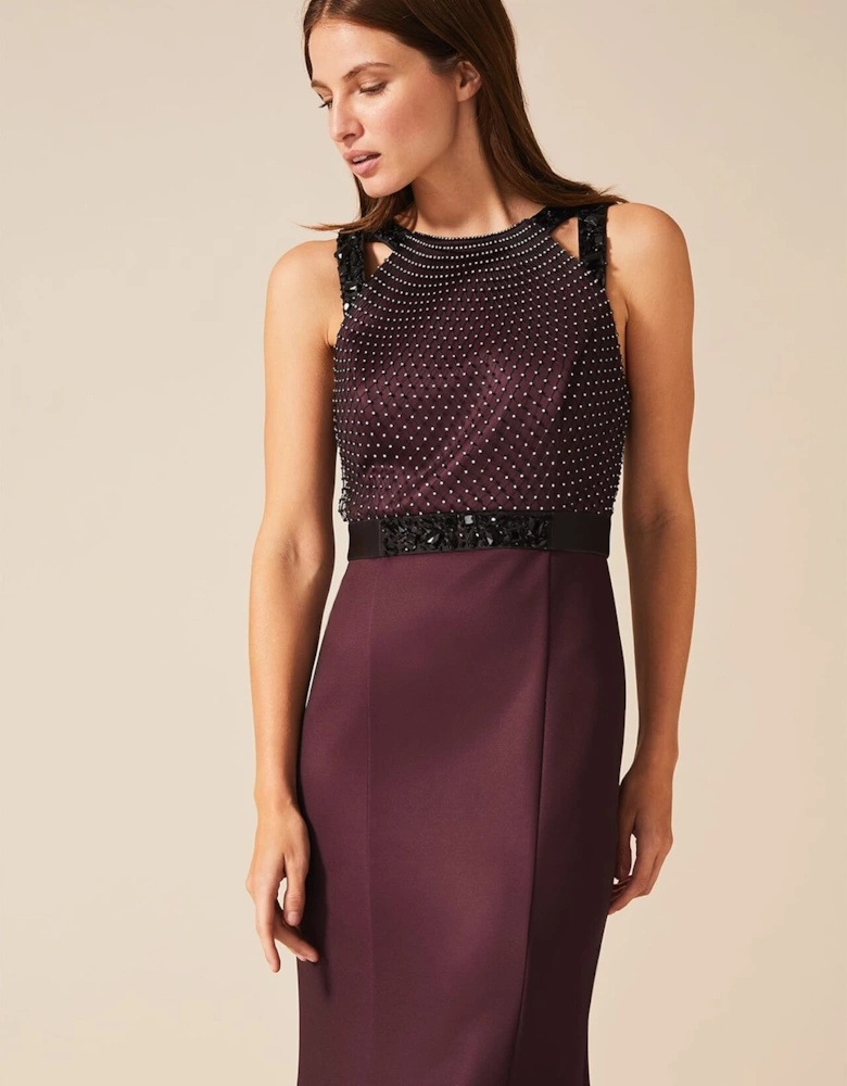 Sofia Beaded Bodice Dress