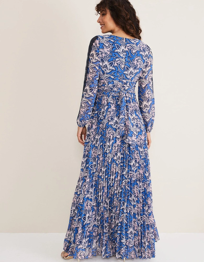 Claudia Printed Maxi Dress