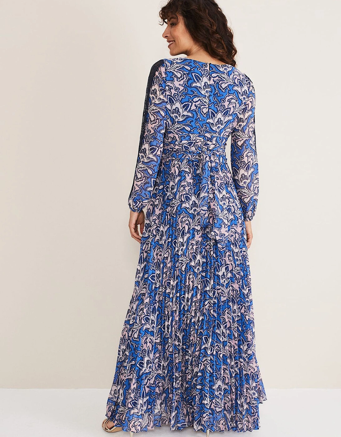 Claudia Printed Maxi Dress