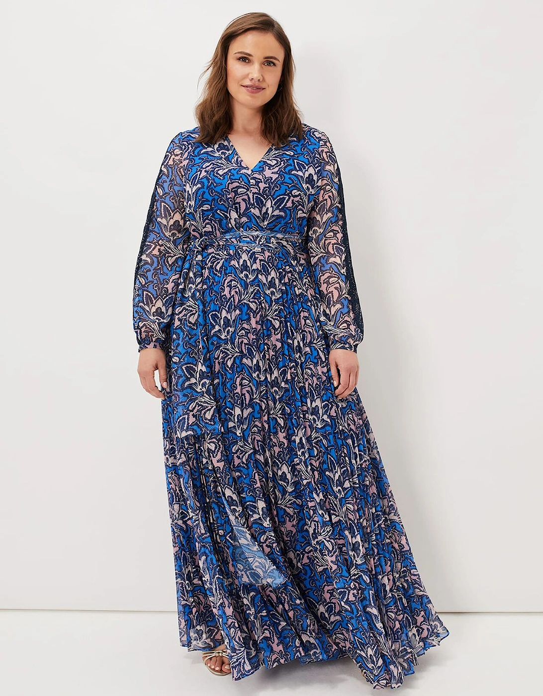 Claudia Printed Maxi Dress