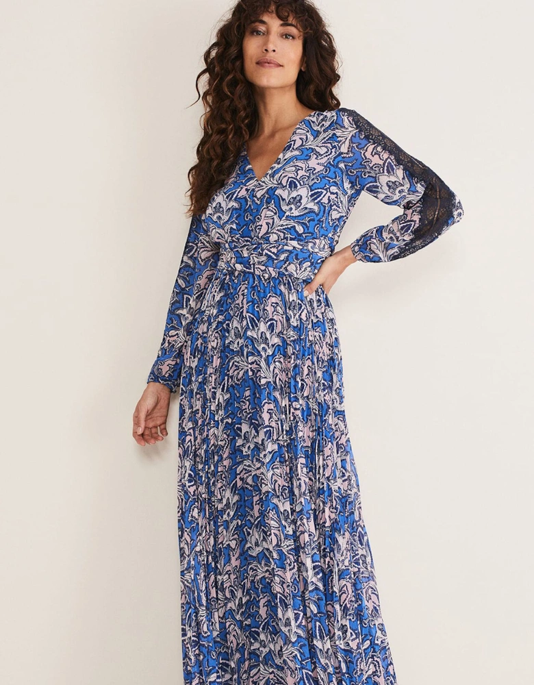 Claudia Printed Maxi Dress