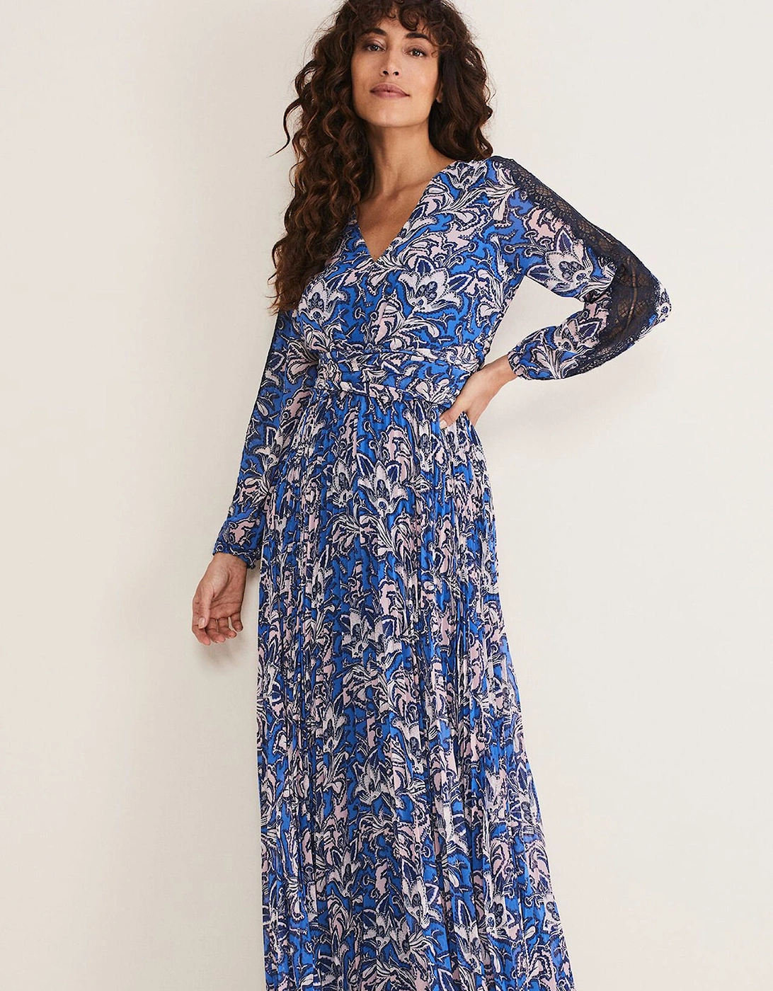 Claudia Printed Maxi Dress