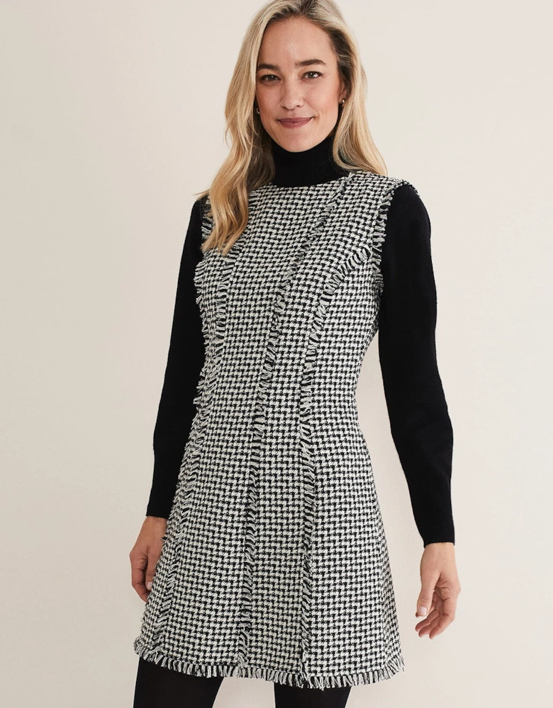 Arie Tweed Mini Dress