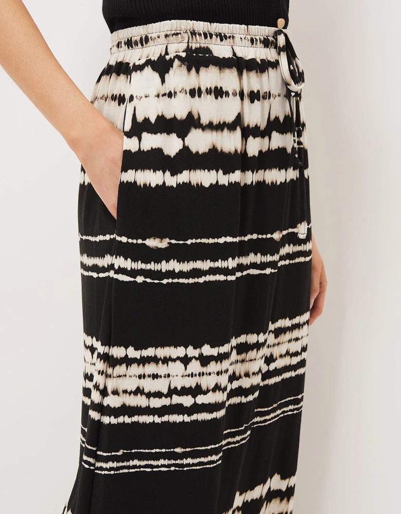 Ce Ce Tie Dye Jersey Maxi Skirt