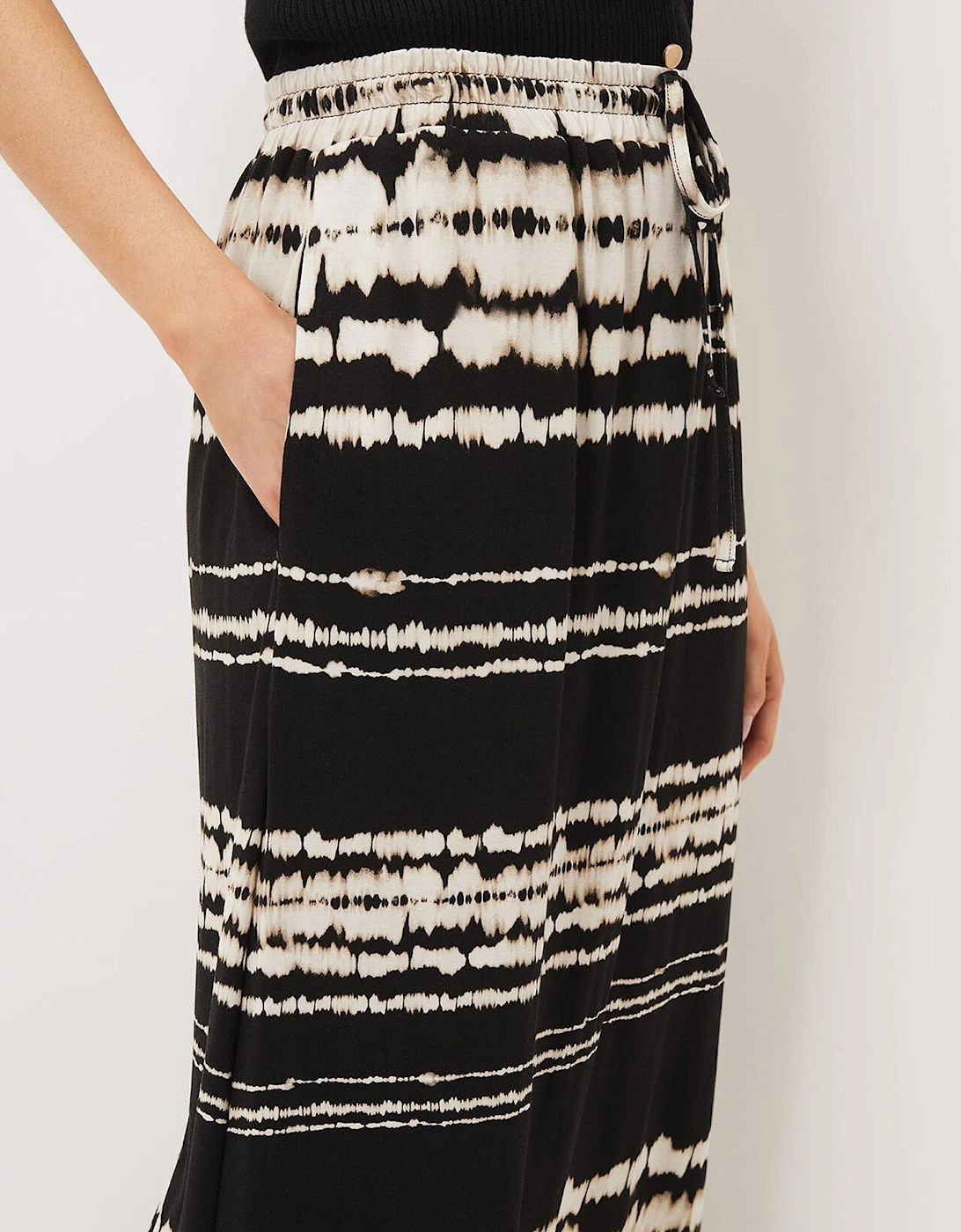 Ce Ce Tie Dye Jersey Maxi Skirt