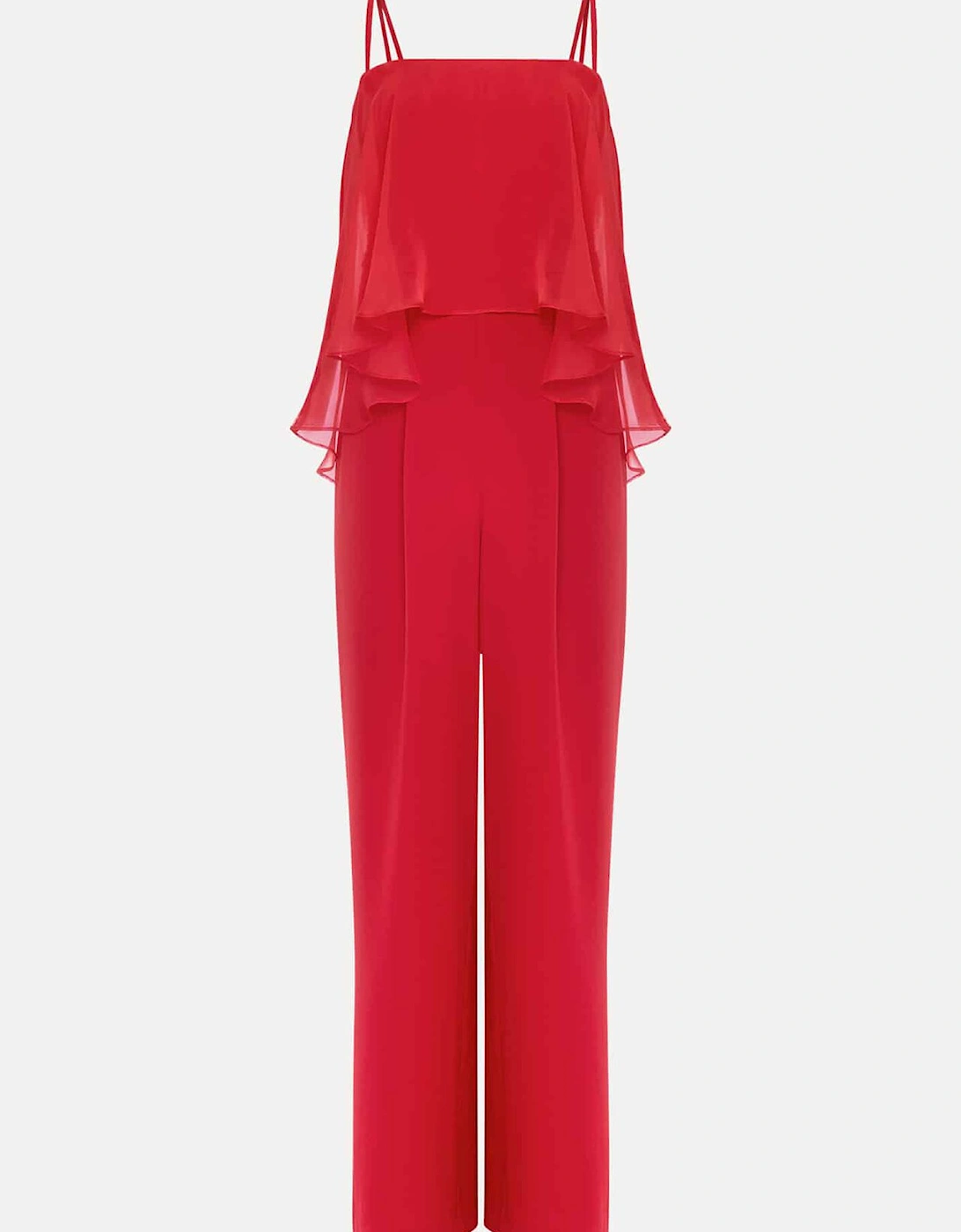 Anna Red Wide Leg Jumpsuit