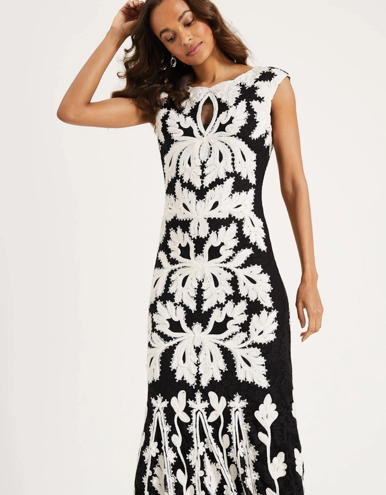 Paige Tapework Lace Maxi Dress