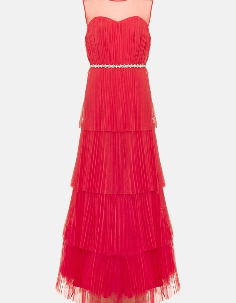 Tulisa Tulle Maxi Dress