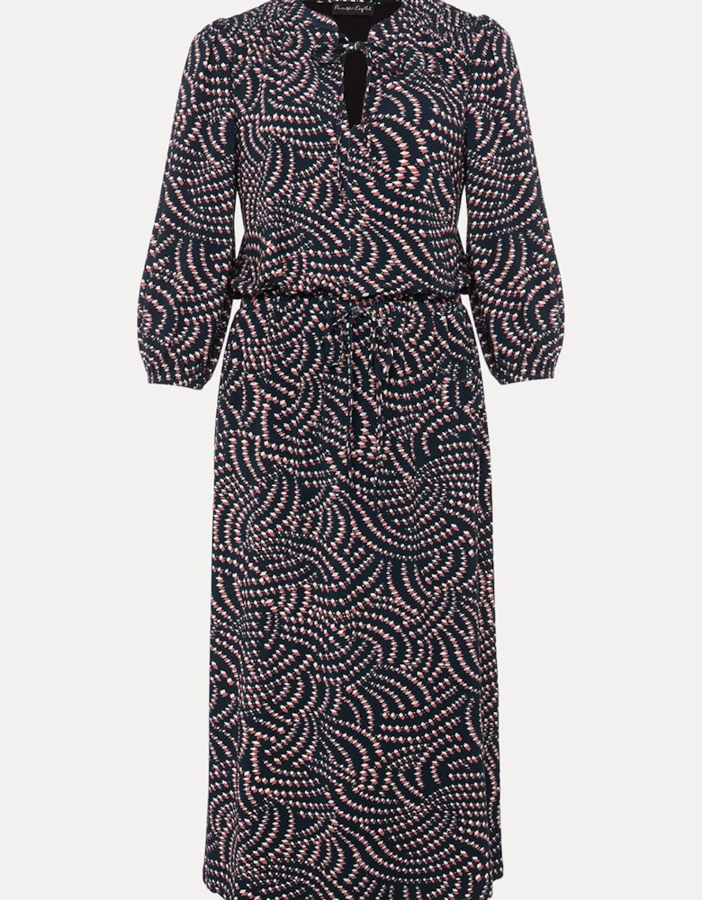 Grace Geo Tile Print Dress