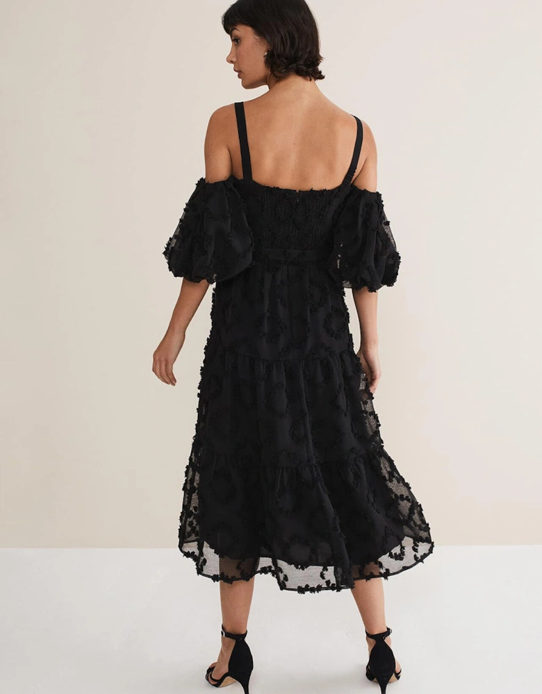 Margarita Off The Shoulder Midaxi Dress