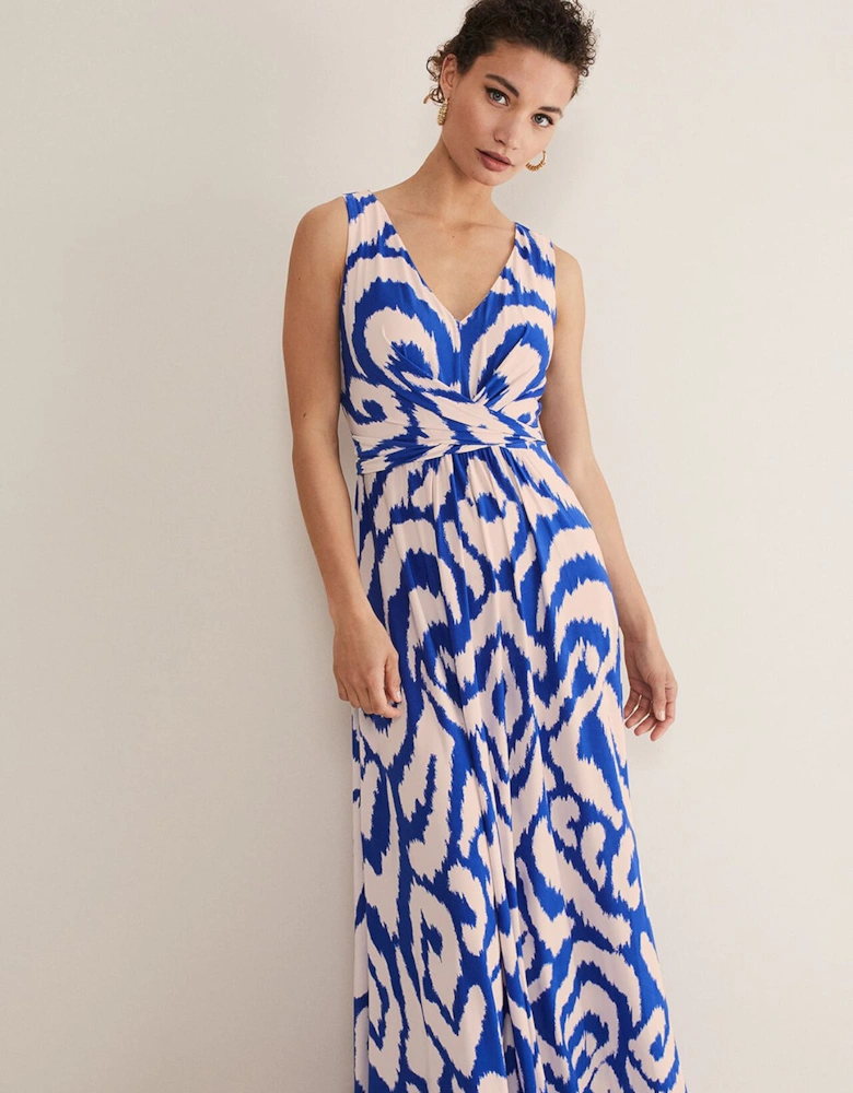 Artemis Jersey Print Maxi Dress