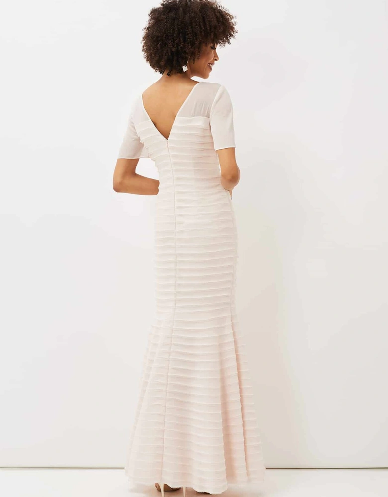 Ivanka Layered Fishtail Dress