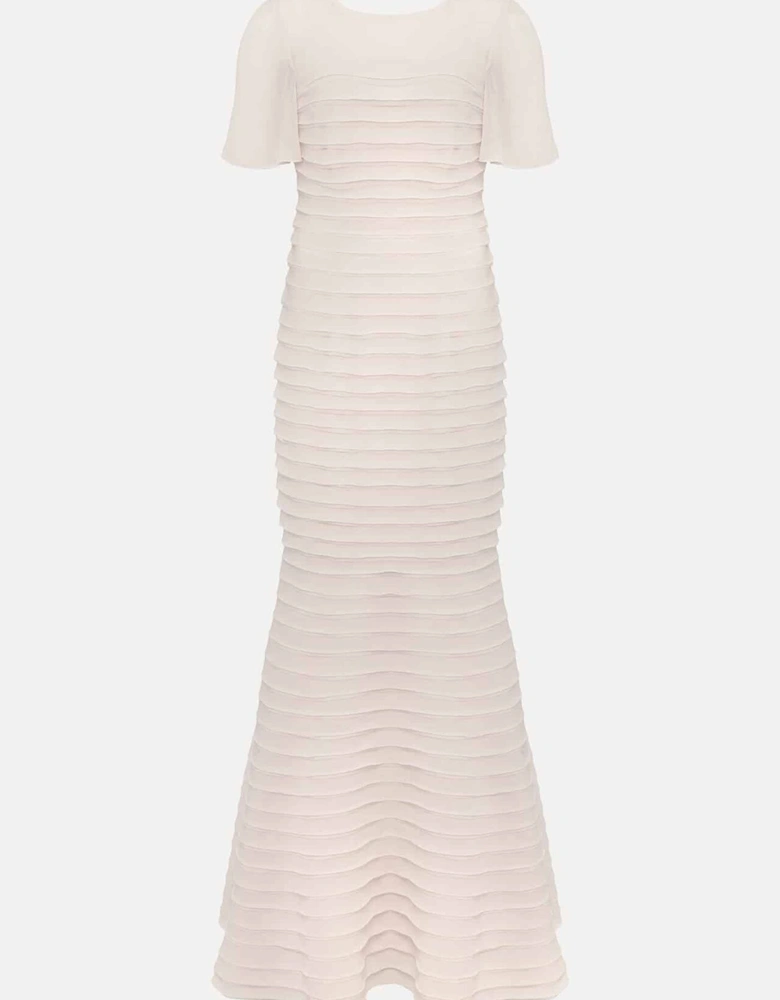 Ivanka Layered Fishtail Dress