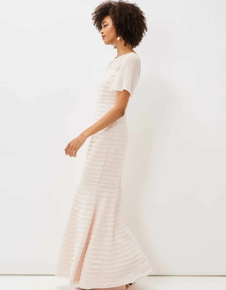 Ivanka Layered Fishtail Dress