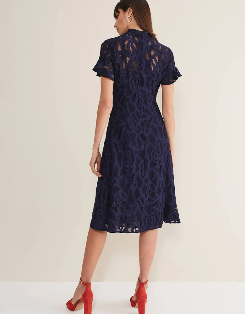 Lulu Lace Midi Dress