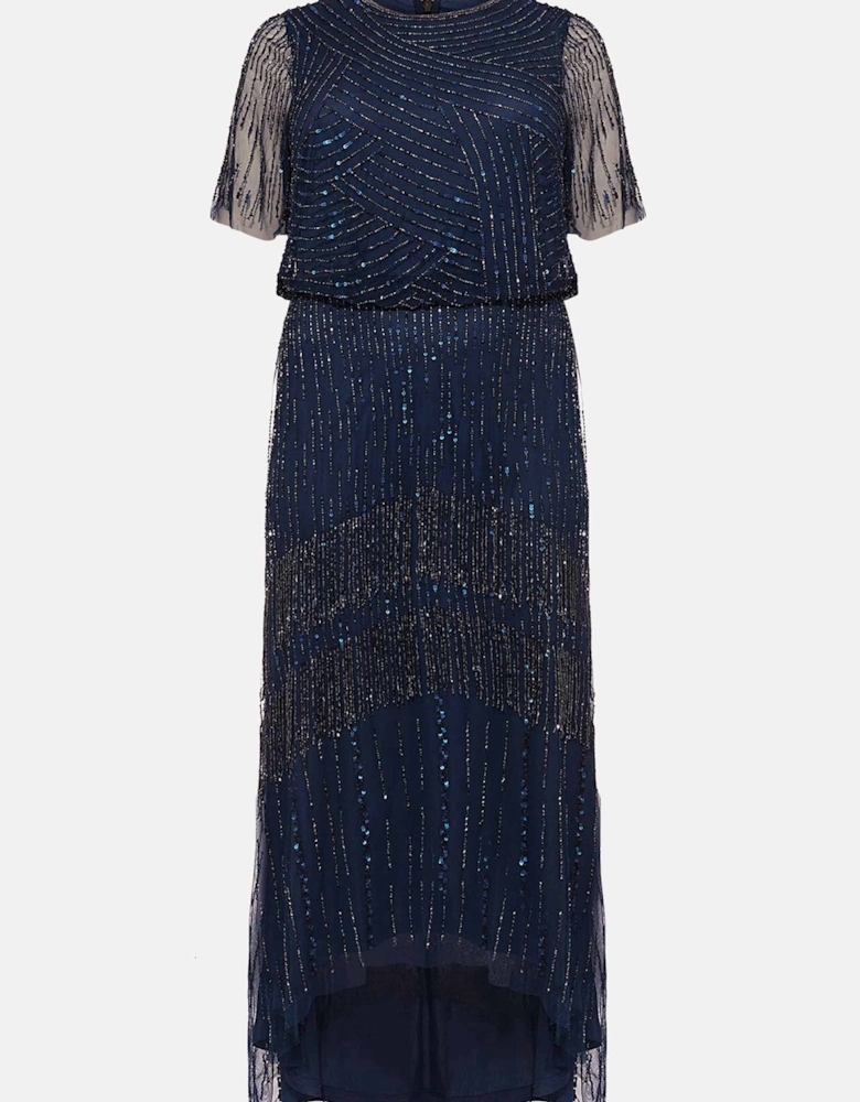 Evadine Beaded Maxi Dress