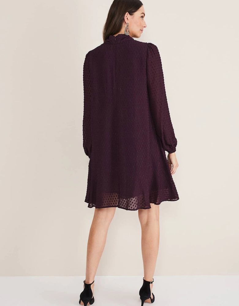 Everly Textured Swing Dress